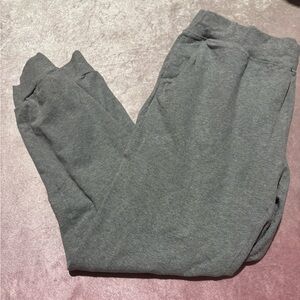Gray joggers